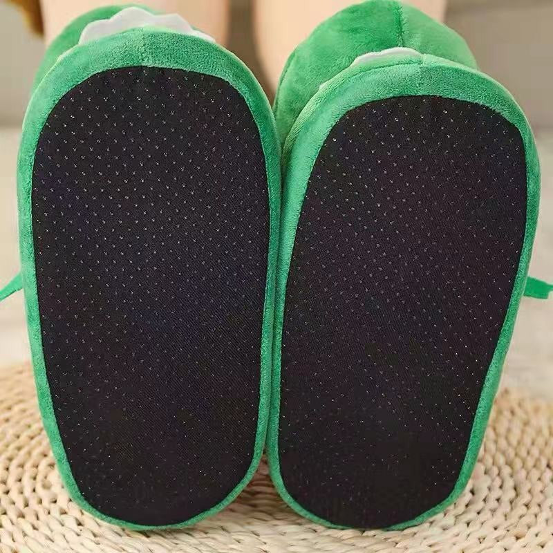 Wholesale Crocodile Cotton Slippers with Open Mouth
